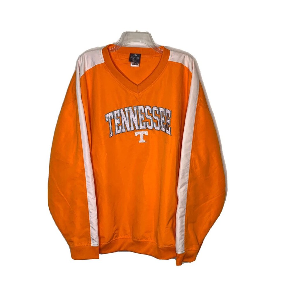 Tennessee Volunteers Men's Pullover 2Xl XXl Orange White Vols Athletic Fan Wear